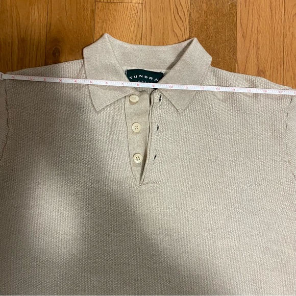 Vintage Tundra Canada merino wool polo sweater - Picture 3 of 7